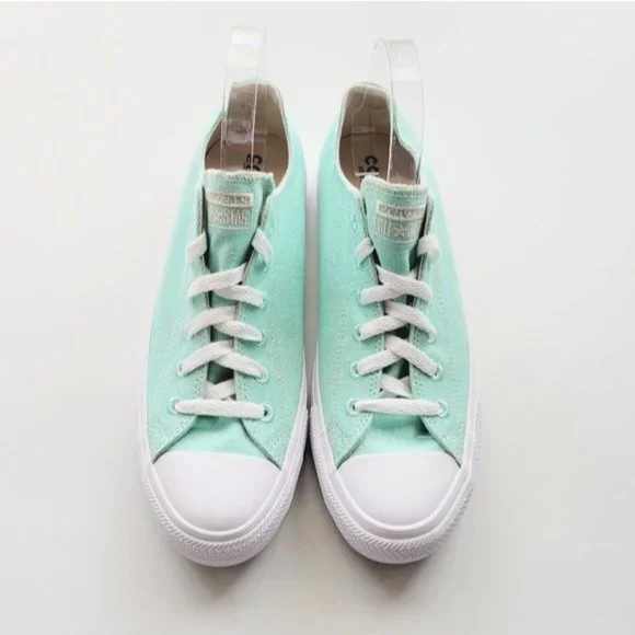 Converse CTAS OX Ocean Mint Natural White Women's 13 - Picture 3 of 6
